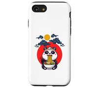 Lindo panda comiendo ramen bajo el cielo iluminado por la luna Carcasa para iPhone SE (2020) / 7 / 8