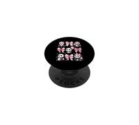 Lindo Panda Coquette Bow Ribbon Aesthetic Panda Lover PopSockets PopGrip Adhesivo