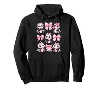 Lindo Panda Coquette Bow Ribbon Aesthetic Panda Lover Sudadera con Capucha