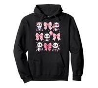 Lindo Panda Coquette Bow Ribbon Aesthetic Panda Lover Sudadera con Capucha