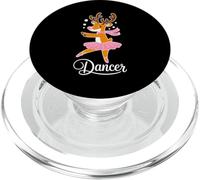 Lindo Papá Noel Reno Ballet Bailarina Navidad Hombres Mujeres Niños PopSockets PopGrip para MagSafe