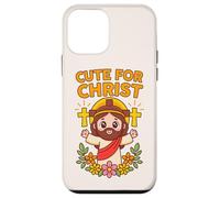 Lindo para Cristo Kawaii Jesús Christian Chibi Cartoon Anime Carcasa para iPhone 12 Mini