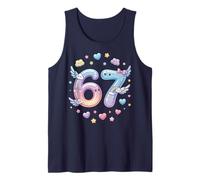 Lindo Pastel 67 Arco Iris Estética Corazones Estrellas Dreamy 67 Camiseta sin Mangas