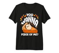 Lindo Pastel de Calabaza You Wanna Piece of Me, Feliz Día de Acción de Gracias Camiseta Premium