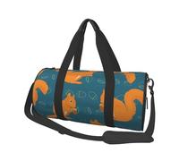 Lindo patrón Animal Ardilla, Bolsa de Viaje de Gran Capacidad, Bolso Redondo, Bolsa de Viaje Deportiva, Bolsa de Mano, Bolsa de Fitness