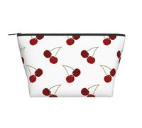 Lindo patrón de Cereza, Bolsa de artículos de tocador Bolsa de Maquillaje Bolsa de cosméticos Bolsa de artículos de tocador de Viaje portátil