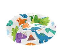 Lindo patrón de dinosaurio para mascotas, cama calmante para aliviar la ansiedad para mascotas de tamaño pequeño