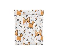 Lindo patrón de Hueso y Perro Corgi, Squeeze Top Wallet Bolsa de Almacenamiento para Mujer Monedero pequeño Bolsa de Cambio