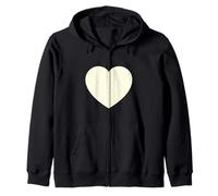 Lindo patrón de lunares blanco amarillo claro minimalista Sudadera con Capucha
