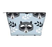 Lindo patrón de Mapache, Bolsa de artículos de tocador Bolsa de Maquillaje Bolsa de cosméticos Bolsa de artículos de tocador de Viaje portátil
