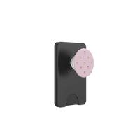 Lindo patrón de melocotón Kawaii Fruit Minimal estético gráfico PopSockets PopWallet para MagSafe