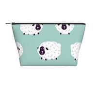 Lindo patrón de Oveja Animal, Bolsa de artículos de tocador Bolsa de Maquillaje Bolsa de cosméticos Bolsa de artículos de tocador de Viaje portátil