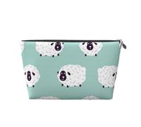 Lindo patrón de Oveja Animal, Bolsa de artículos de tocador Bolsa de Maquillaje Bolsa de cosméticos Bolsa de artículos de tocador de Viaje portátil