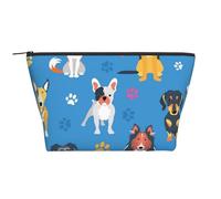 Lindo patrón de Perro Labrador, Bolsa de artículos de tocador Bolsa de Maquillaje Bolsa de cosméticos Bolsa de artículos de tocador de Viaje portátil
