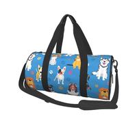 Lindo patrón de Perro Labrador, Bolsa de Viaje de Gran Capacidad, Bolso Redondo, Bolsa de Viaje Deportiva, Bolsa de Mano, Bolsa de Fitness