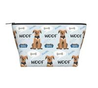 Lindo patrón de Perro Mascota, Bolsa de artículos de tocador Bolsa de Maquillaje Bolsa de cosméticos Bolsa de artículos de tocador de Viaje portátil