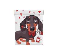 Lindo patrón de Perro Salchicha, Squeeze Top Wallet Bolsa de Almacenamiento para Mujer Monedero pequeño Bolsa de Cambio