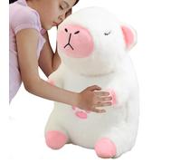 Lindo peluche de capibara, animal de peluche de capibara,Juguete Respirador Relajante con Música y Luz - Chupete para dormir con respiración rítmica ajustable, muñeca, juguete para dormir con re