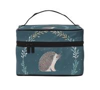 Lindo pequeño Erizo, Bolsa de Maquillaje Bolsa de cosméticos Bolsa de artículos de tocador de Viaje portátil Estuche para lápices Bolsa de artículos de tocador