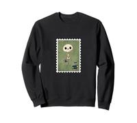 Lindo pequeño Esqueleto Que ama Leer Sudadera