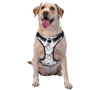 Lindo pequeño pingüino en Invierno,Arnés para Mascotas, arnés Reflectante Ajustable para Perros,L