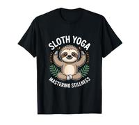 Lindo Perezoso Yoga Dominar la meditación de quietud Camiseta
