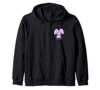Lindo pero maldito conejito gótico pastel kawaii espeluznante lindo Sudadera con Capucha