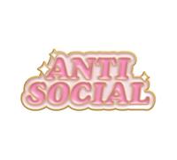 Lindo Pero Psicópata Esmalte Pin: "No Más Drama - ¿Es Viernes Todavía Stu?" Broche Para Collar Citas Divertidas, Normal, Metal no precioso