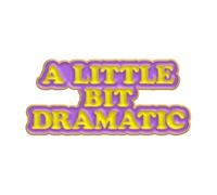 Lindo Pero Psycho Esmalte Pin: "No Más Drama - ¿Es Viernes? ¿Todavía Stu?" Broches Para Collar