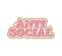 Lindo Pero Psycho Esmalte Pin: "No Más Drama - ¿Es Viernes? ¿Todavía Stu?" Broches Para Collar