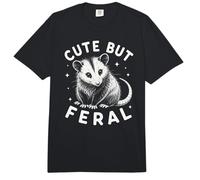 Lindo Pero Salvaje - Divertido Animal de Basura Retro de zarigüeya Comfort Colors Adult Heavyweight T-Shirt