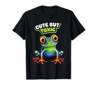 Lindo Pero Tóxico Divertido Poison Dart Frog Meme Camiseta