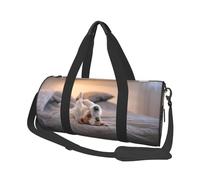 Lindo Perrito Jack Russell Terrier, Bolsa de Viaje de Gran Capacidad, Bolso Redondo, Bolsa de Viaje Deportiva, Bolsa de Mano, Bolsa de Fitness