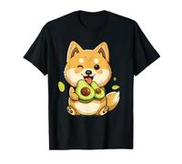Lindo perro aguacate colorido aguacate fruta arte amante de los perros Camiseta