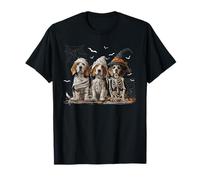 Lindo Perro Beagle Vestido Fantasma Divertido Halloween Camiseta