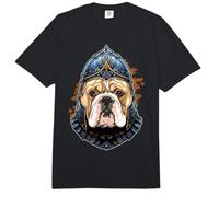 Lindo Perro Caballero Divertido Medieval REN Faire Justing Medieval Comfort Colors Adult Heavyweight T-Shirt