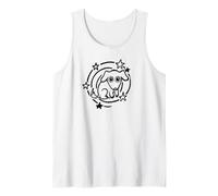 Lindo perro cachorro perro perro chucho de los años 90 del Y2K bajo cola estrellada Camiseta sin Mangas