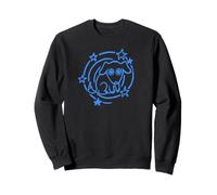 Lindo perro callejero de los años 90 del Y2K con cola estrellada Sudadera