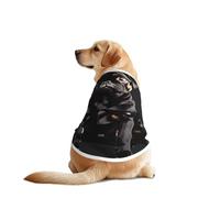 Lindo perro carlino negro - Escala estándar-2_00x estampado de perro, ropa divertida para mascotas, chaleco lavable a máquina para perros medianos y grandes
