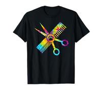 Lindo perro Catro Groomer Colorido Pata impresión Camiseta