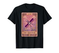 Lindo perro Catro Groomer Colorido Pata impresión Camiseta