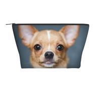 Lindo Perro Chihuahua Divertido, Bolsa de artículos de tocador Bolsa de Maquillaje Bolsa de cosméticos Bolsa de artículos de tocador de Viaje portátil