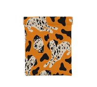 Lindo Perro dálmatas, Squeeze Top Wallet Bolsa de Almacenamiento para Mujer Monedero pequeño Bolsa de Cambio