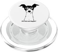 Lindo Perro Divertido ¿Eso Acaba de suceder? Memes Humorísticos de Perros PopSockets PopGrip para MagSafe