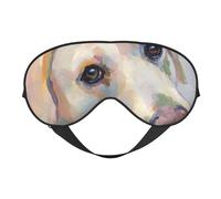 lindo perro labrador, Cubreojos completos Antifaz bloqueador de luz Antifaz para dormir Antifaz suave con los ojos vendados Noche