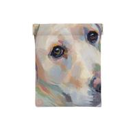 Lindo Perro Labrador, Squeeze Top Wallet Bolsa de Almacenamiento para Mujer Monedero pequeño Bolsa de Cambio