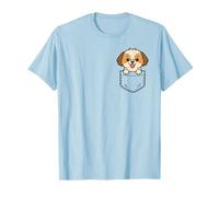 Lindo perro pequeño Shih Tzu Puppy Pocket Pal Funny Shih Tzu Camiseta
