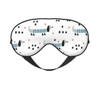 lindo perro salchicha, Cubreojos completos Antifaz bloqueador de luz Antifaz para dormir Antifaz suave con los ojos vendados Noche