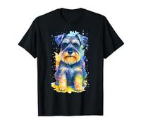 Lindo Perro Schnauzer Miniatura Camiseta