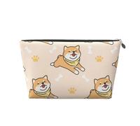 Lindo Perro Shiba inu, Bolsa de artículos de tocador Bolsa de Maquillaje Bolsa de cosméticos Bolsa de artículos de tocador de Viaje portátil